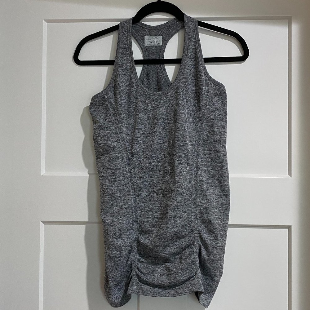 Athleta Space Gray Racerback Tank